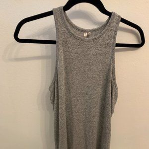 Banana Republic gray racerback tank